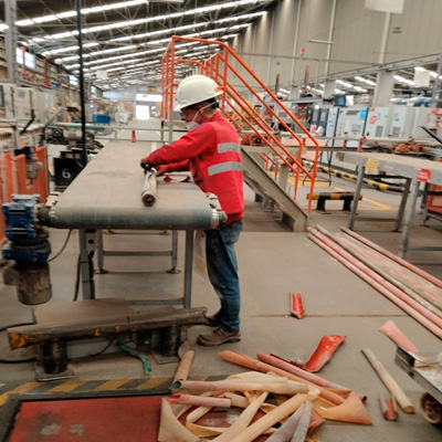 MANTENIMIENTO PROGRAMADO CAMBIO DE ENCAUCHADO RODILLOS