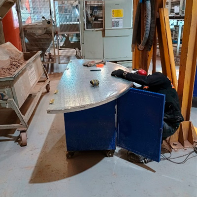 FABRICACIÓN ORNAMENTACIÓN INDUSTRIAL ( TAPA PARA TOLVA)